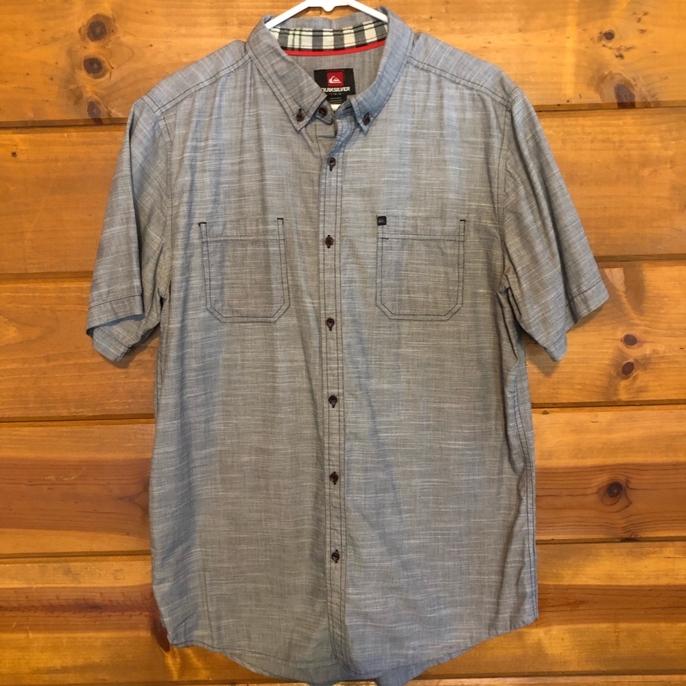 Quicksilver button down